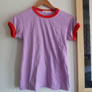 Tuesday Bassen Lavender Ringer Tee